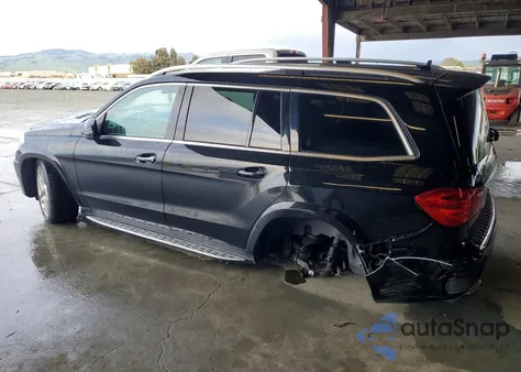 2015 Mercedes-Benz Gl 550 4Matic из США, поврежденный, VIN 4JGDF7DE9FA590664